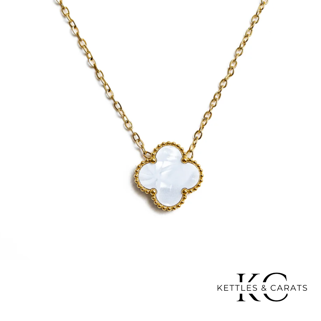 1 Motif Necklace - Mother Of Pearl