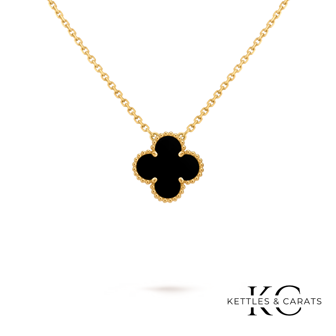 1 Motif Necklace - Black Onyx
