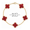 5 Motif Bracelet - Carnelian